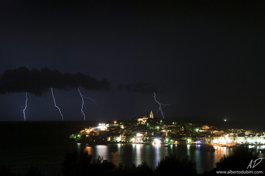 Thunderstorm in Primosten